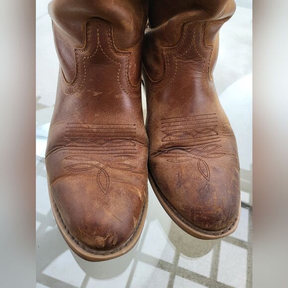 Mens Laredo Western Boots Brown Sz 9.5 EW main image 5
